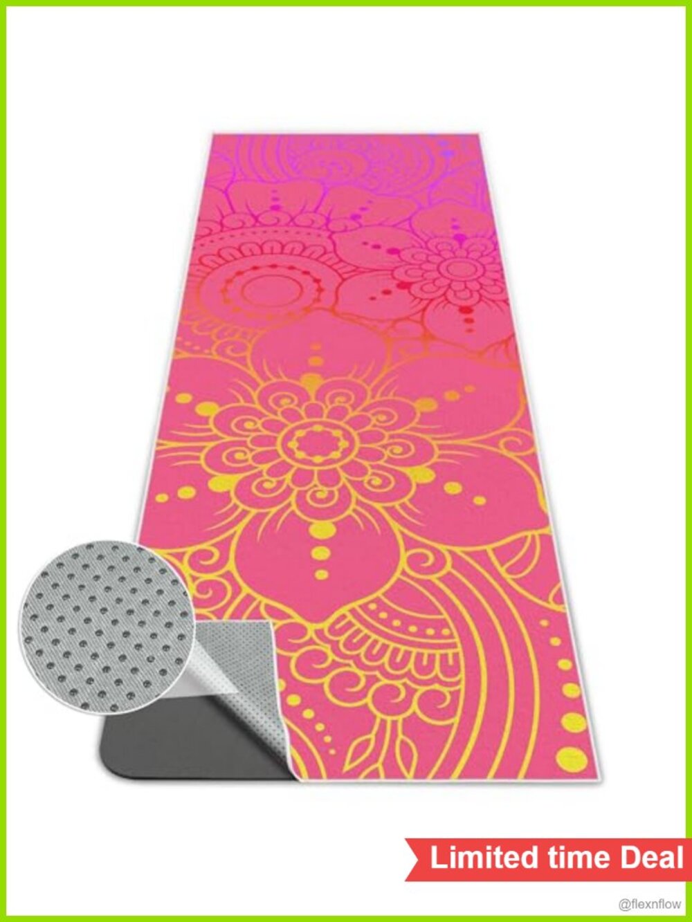 Microfiber Yoga Mat Towel Non Slip Quick Dry 72x27 for Hot Yoga Pilates